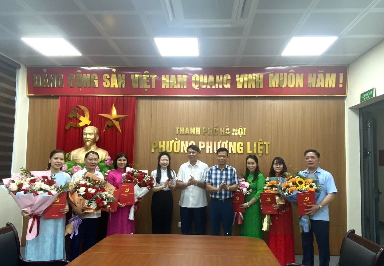 Phường Phương Liệt kiện toàn Ban Chấp hành Đảng bộ, tăng cường sức mạnh lãnh đạo trong nhiệm kỳ mới