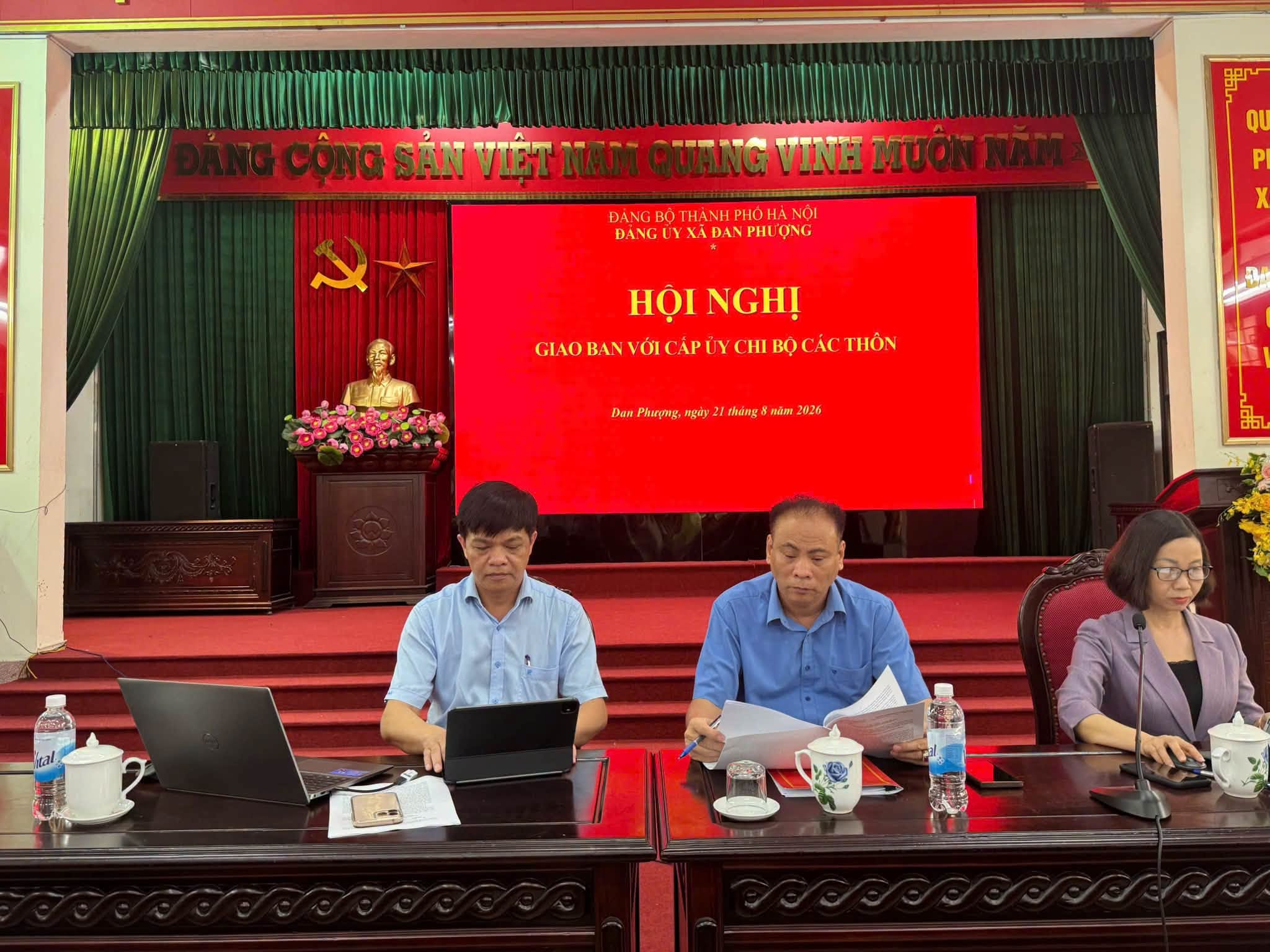 Đảng ủy xã Đan Phượng tăng cường nắm tình hình, tháo gỡ khó khăn từ cơ sở