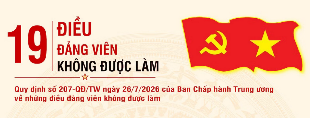 Triển khai thực hiện Quy định về những điều đảng viên không được làm
