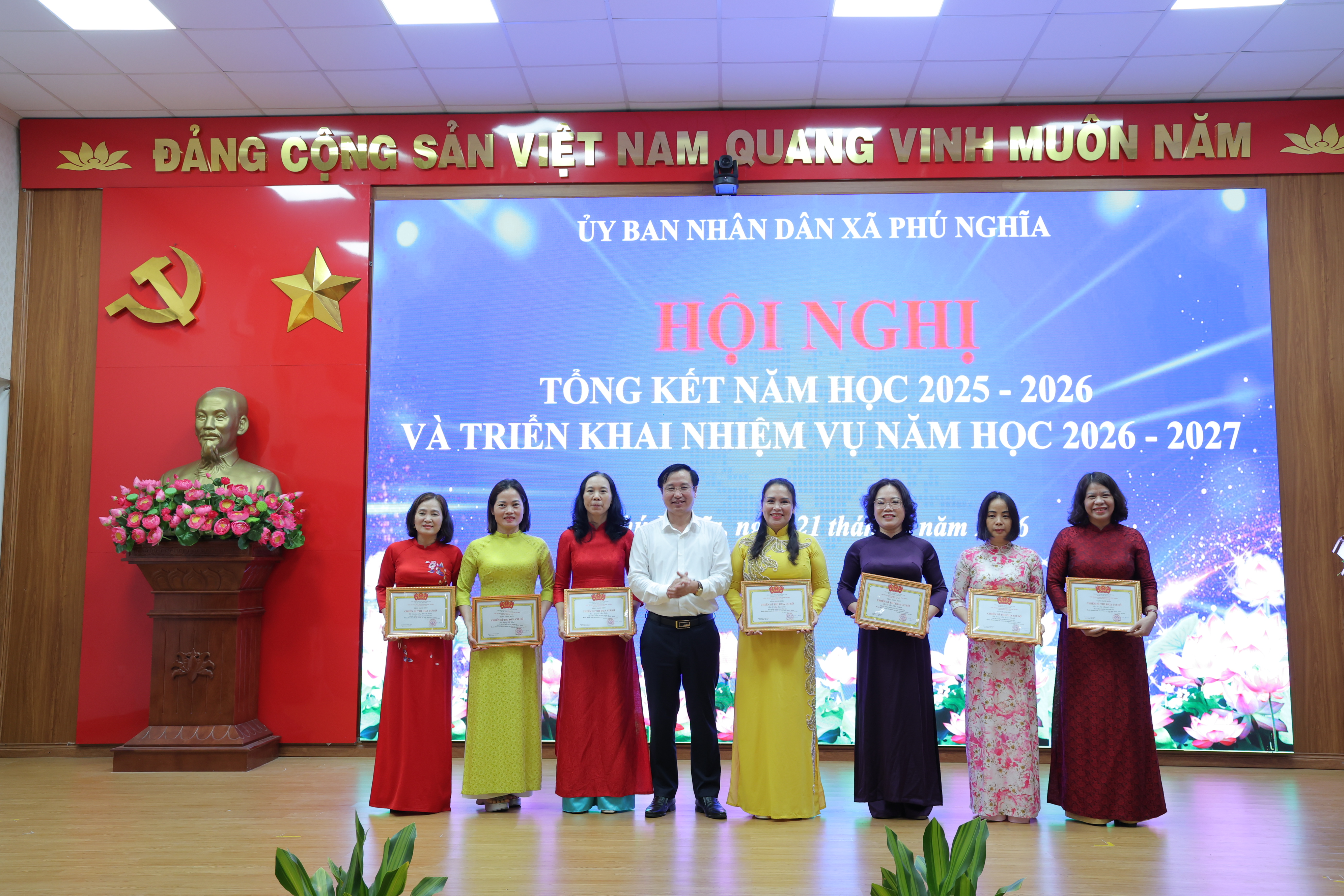 Xã Phú Nghĩa tập trung nâng cao chất lượng giáo dục thực chất sau sắp xếp