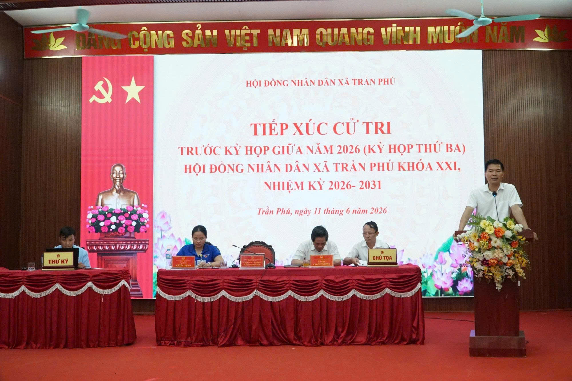 Xã Trần Phú nâng năng lực vận dụng pháp luật từ cơ sở, đáp ứng yêu cầu quản trị trong giai đoạn mới