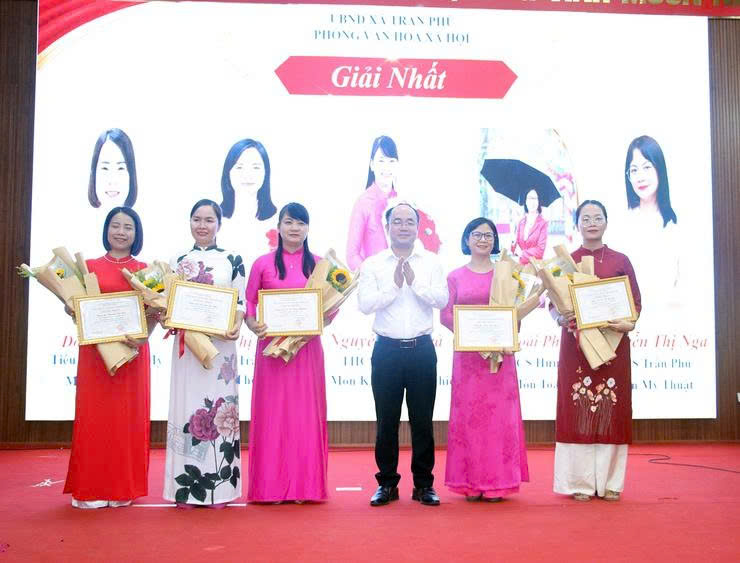 Xã Trần Phú lan tỏa đổi mới phương pháp dạy học từ Hội thi giáo viên dạy giỏi