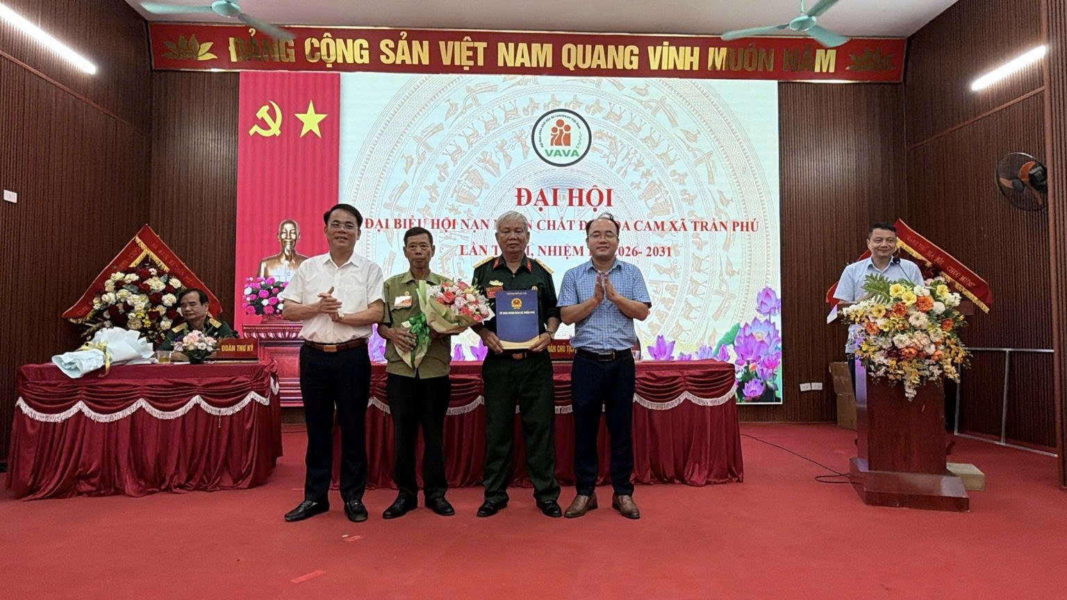 Xã Trần Phú kiện toàn Hội Nạn nhân chất độc da cam/Dioxin, củng cố điểm tựa nghĩa tình cho hội viên