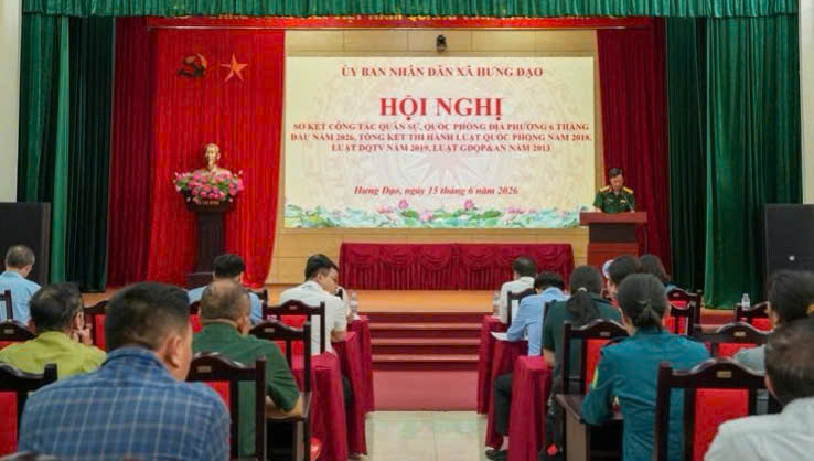 Xã Hưng Đạo nâng cao chất lượng công tác quân sự, quốc phòng địa phương