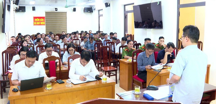 Xã Hát Môn tập trung hoàn thiện cơ sở dữ liệu đất đai