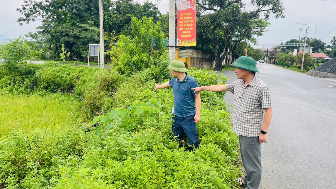 Xã Hạ Bằng tăng cường kiểm tra, chủ động ứng phó nguy cơ sạt lở, ngập úng