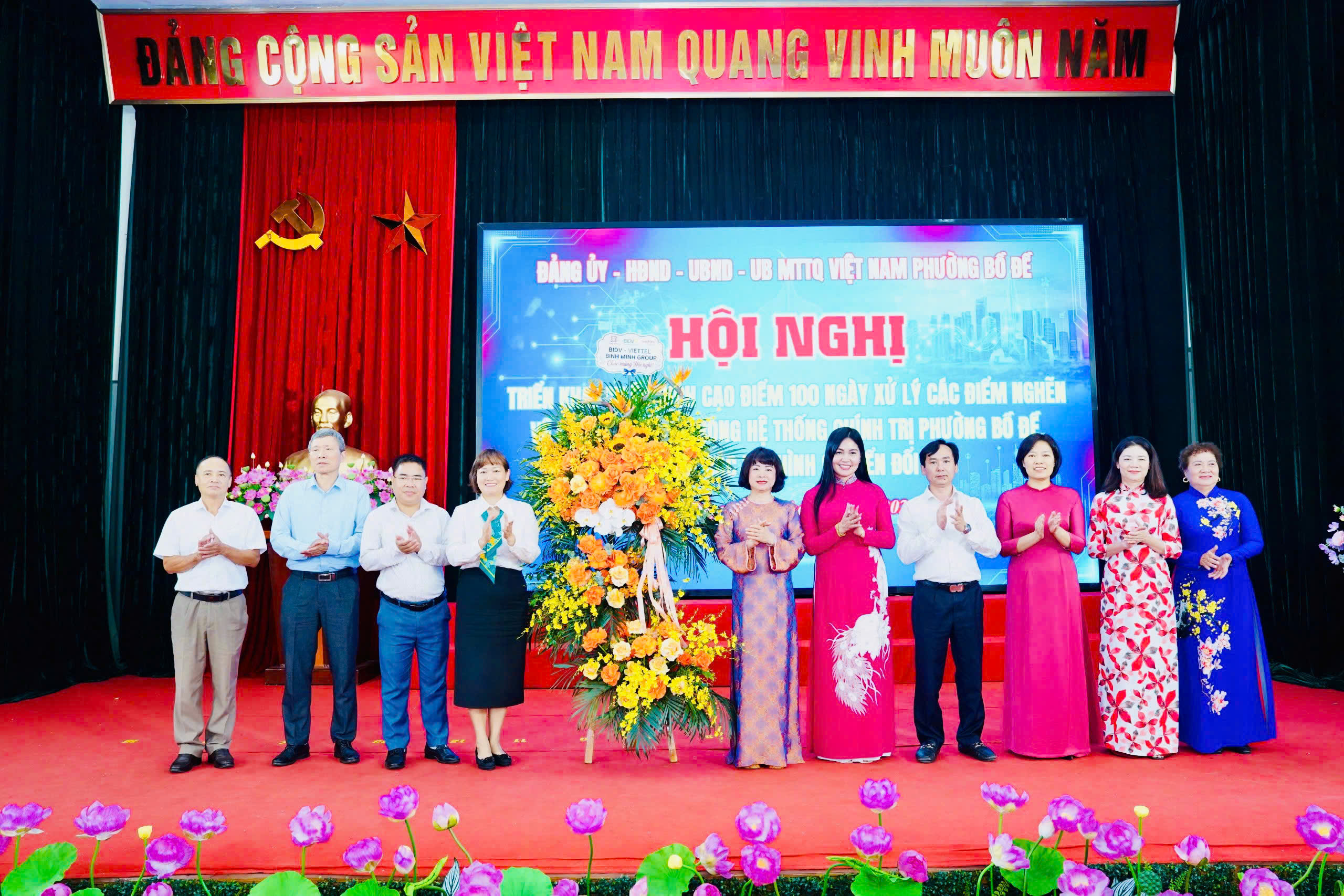 Phường Bồ Đề triển khai Đợt cao điểm thực hiện Chiến dịch 100 ngày xử lý các điểm nghẽn về chuyển đổi số