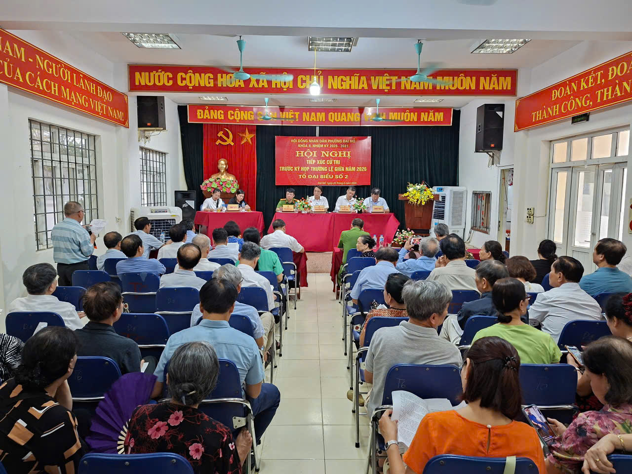 Phường Đại Mỗ lắng nghe cử tri, tập trung tháo gỡ những vấn đề dân sinh từ cơ sở