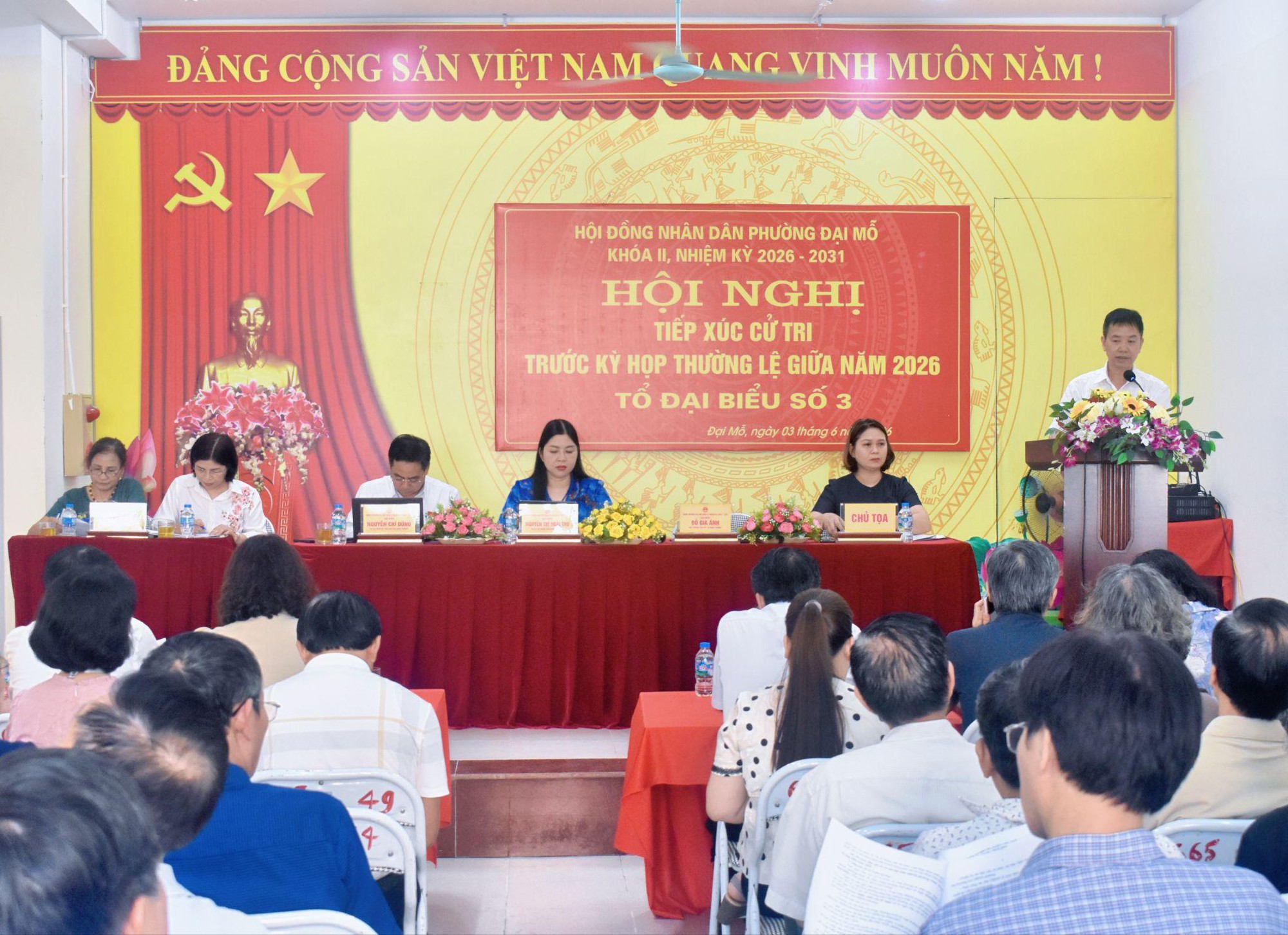 Phường Đại Mỗ lắng nghe cử tri, tập trung tháo gỡ những vấn đề dân sinh từ cơ sở