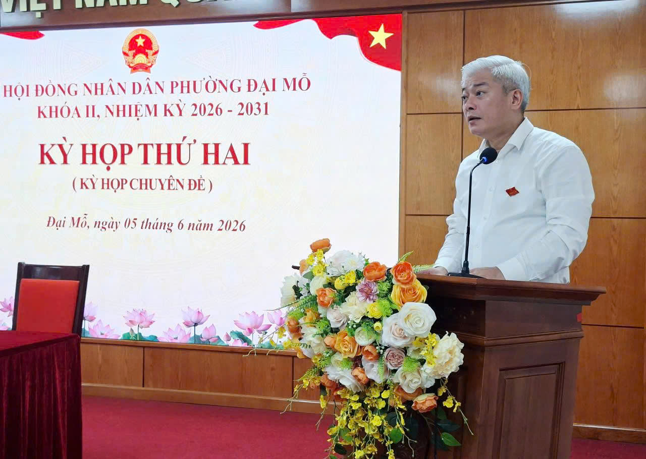 HĐND phường Đại Mỗ quyết nghị các nguồn lực trọng tâm cho giai đoạn phát triển mới