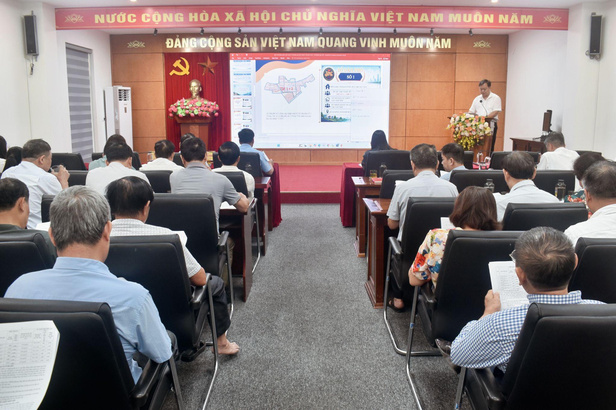 Phường Đại Mỗ sắp xếp tổ dân phố, chú trọng gìn giữ đặc trưng cộng đồng dân cư