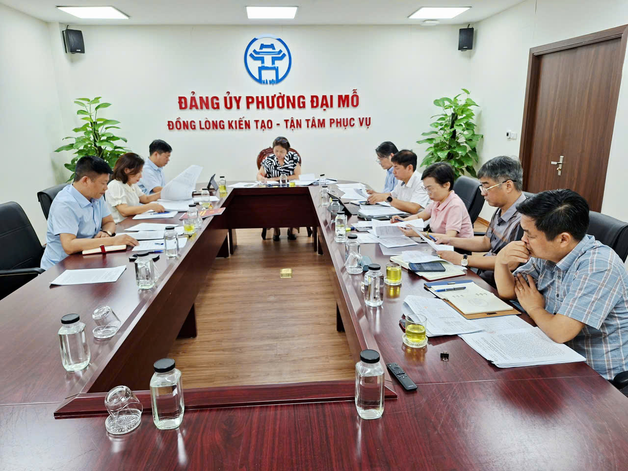 HĐND phường Đại Mỗ thẩm tra chặt chẽ các nội dung trình Kỳ họp chuyên đề