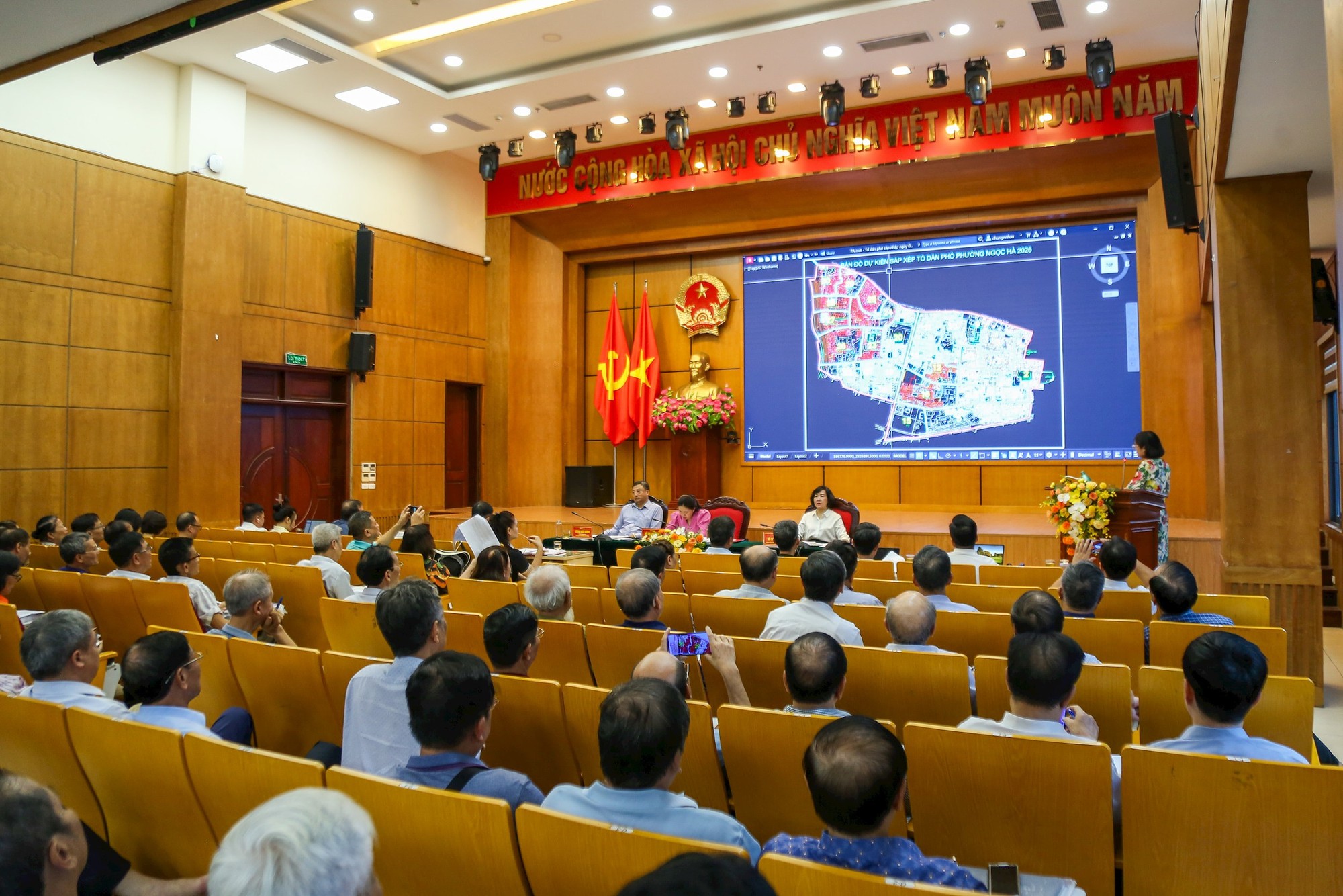 Phường Ngọc Hà: Thông tin phương án sắp xếp tổ dân phố, hướng tới bộ máy cơ sở tinh gọn