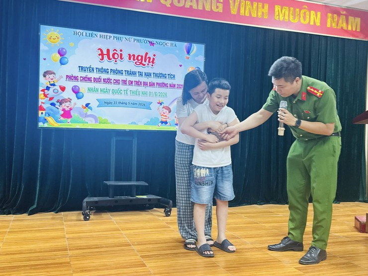 Trang bị kỹ năng phòng, chống tai nạn thương tích và đuối nước, bảo vệ trẻ em trước nguy cơ tai nạn mùa hè
