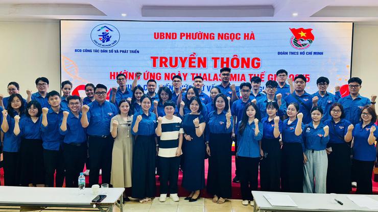 Phường Ngọc Hà nâng cao nhận thức về phòng ngừa bệnh tan máu bẩm sinh