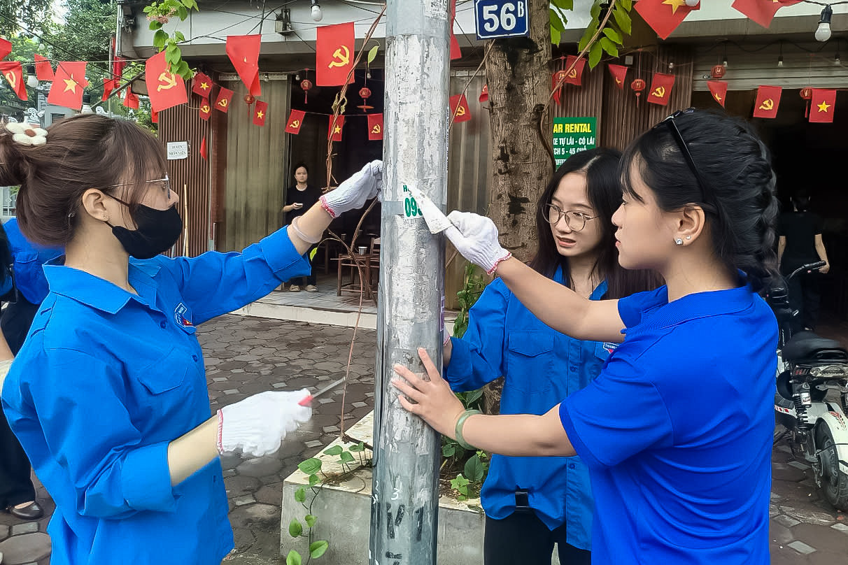 Phường Ngọc Hà đồng loạt hành động vì môi trường, lan tỏa lối sống xanh từ mỗi khu dân cư