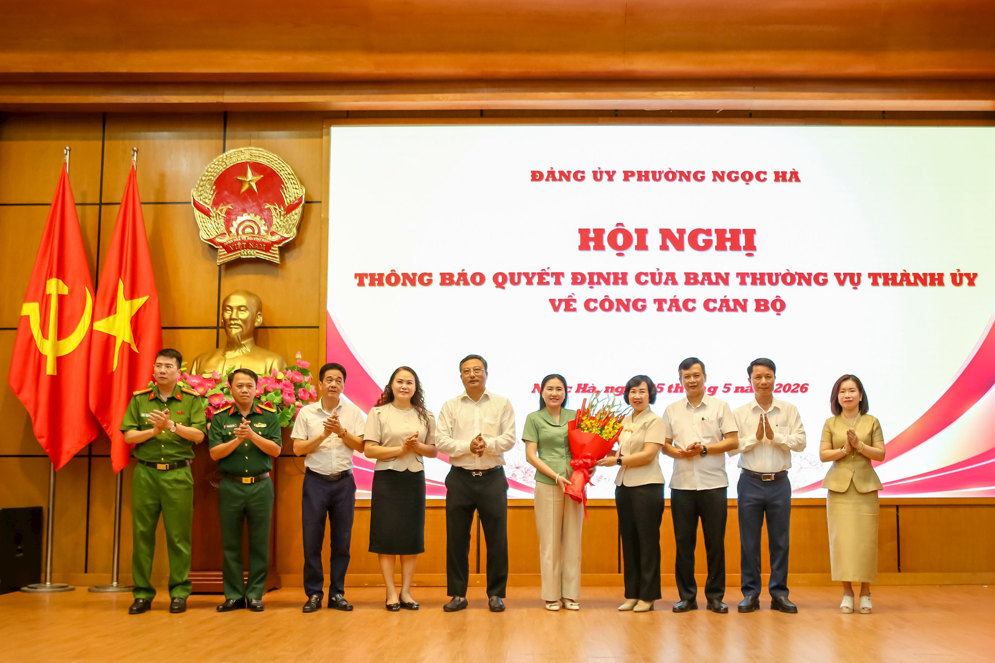Phường Ngọc Hà có tân Bí thư Đảng ủy nhiệm kỳ 2025-2030