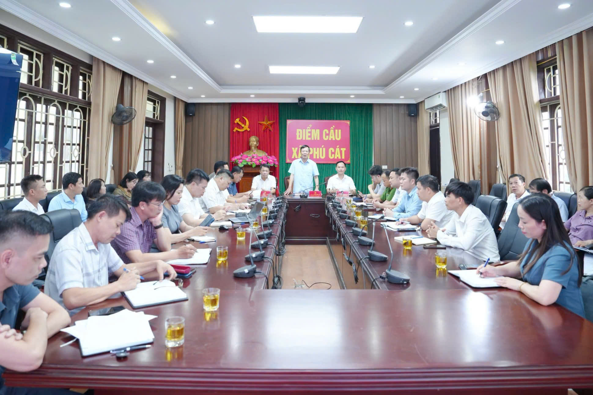 Xã Phú Cát tập trung tháo gỡ điểm nghẽn, bảo đảm điều kiện tốt nhất cho năm học mới