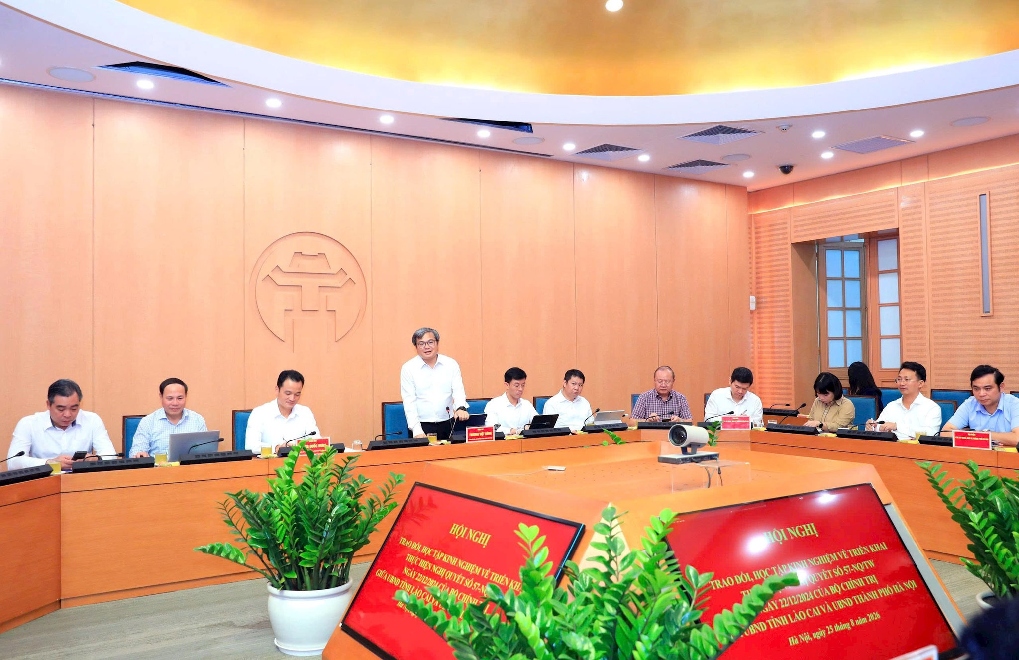 Hà Nội - Lào Cai tăng cường hợp tác về khoa học, công nghệ, đổi mới sáng tạo và chuyển đổi số