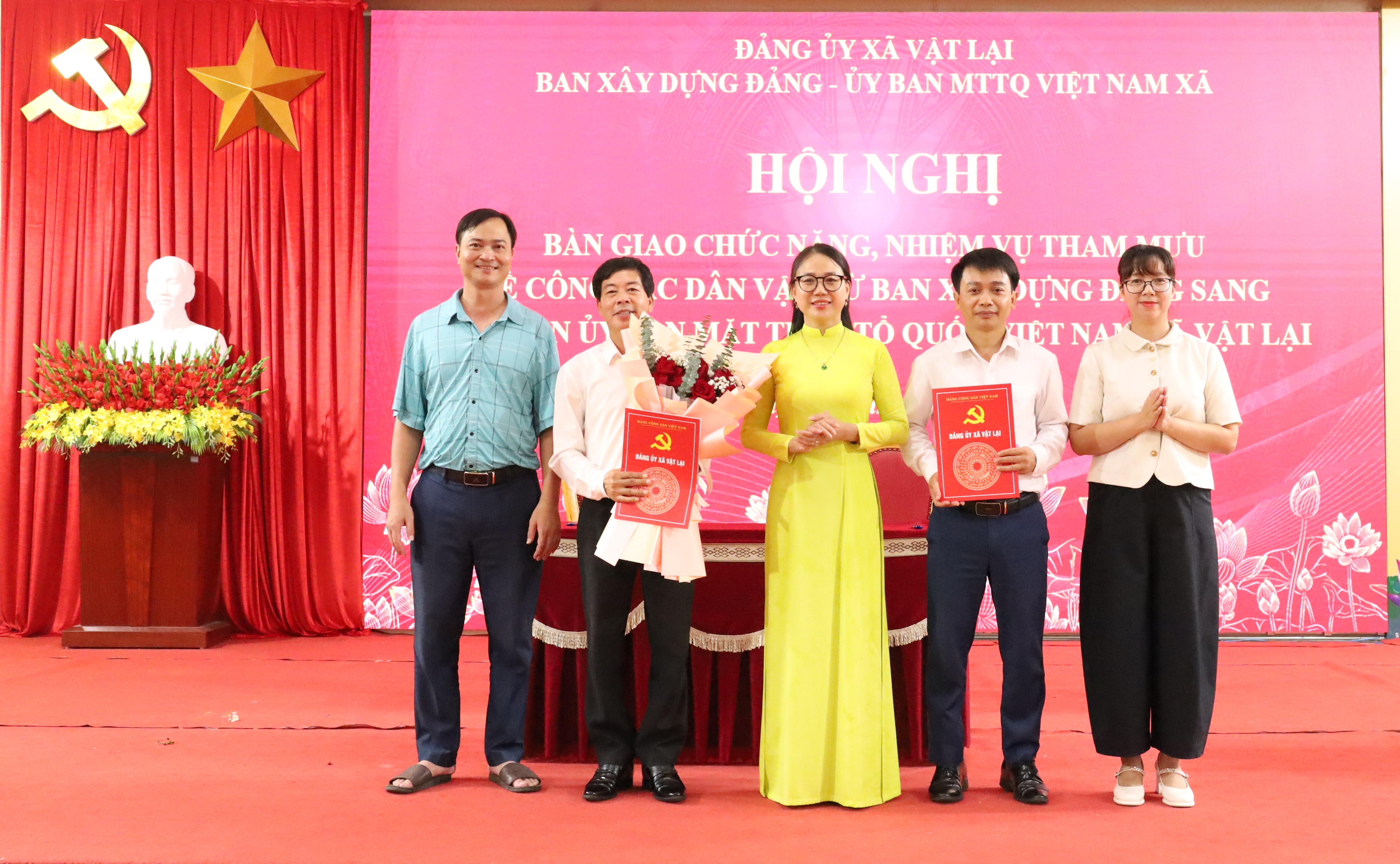 Xã Vật Lại chuyển giao nhiệm vụ dân vận, tăng cường kết nối với nhân dân từ cơ sở