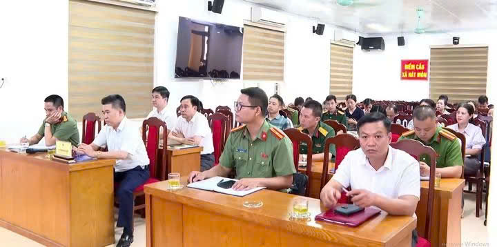 Xã Hát Môn nâng cao kỹ năng bảo vệ bí mật nhà nước trong môi trường số