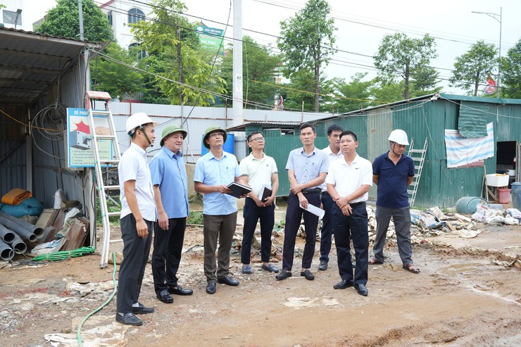 Xã Thanh Oai đôn đốc tiến độ loạt công trình trọng điểm, yêu cầu tháo gỡ vướng mắc