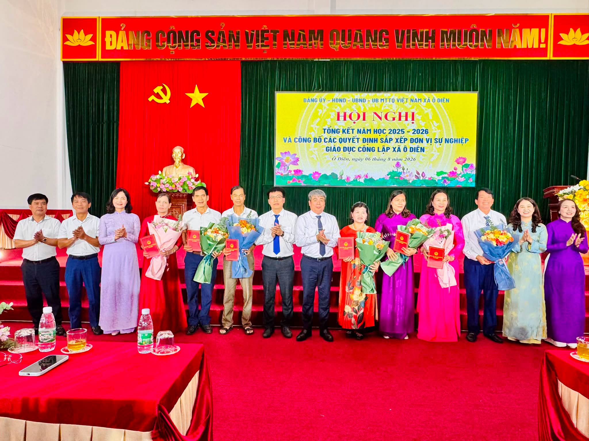 Xã Ô Diên tạo chuyển biến đồng bộ từ xây dựng Đảng đến chuyển đổi số, chăm lo đời sống nhân dân