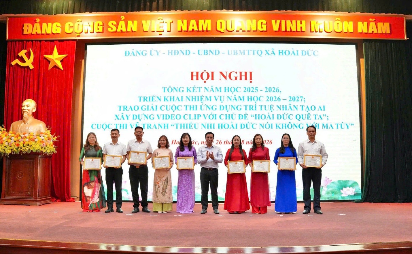 Xã Hoài Đức nâng chất lượng giáo dục, lan tỏa sáng tạo từ ứng dụng trí tuệ nhân tạo