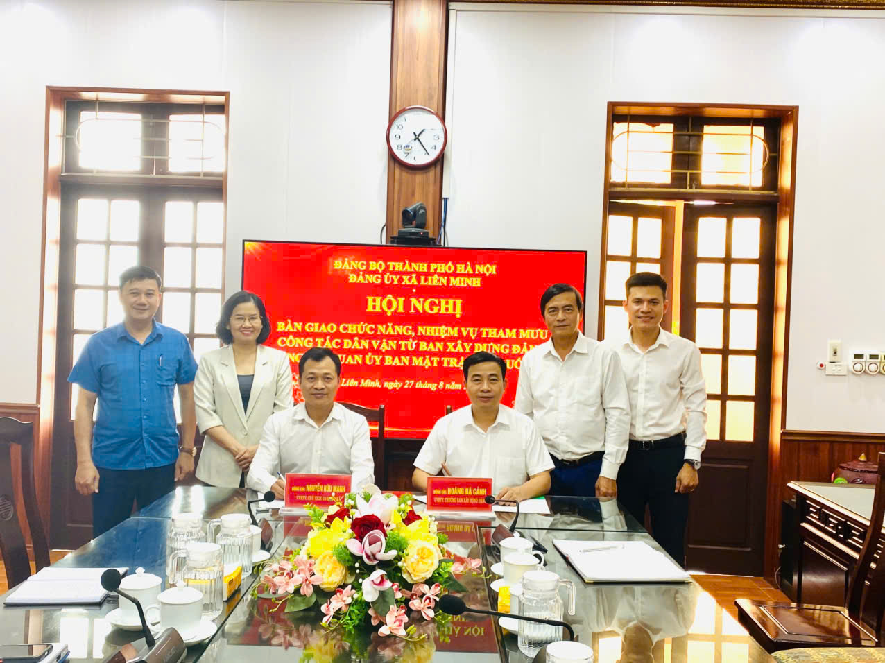 Xã Liên Minh: Chuyển giao nhiệm vụ dân vận, hướng tới gần dân, sát dân và hiệu quả hơn