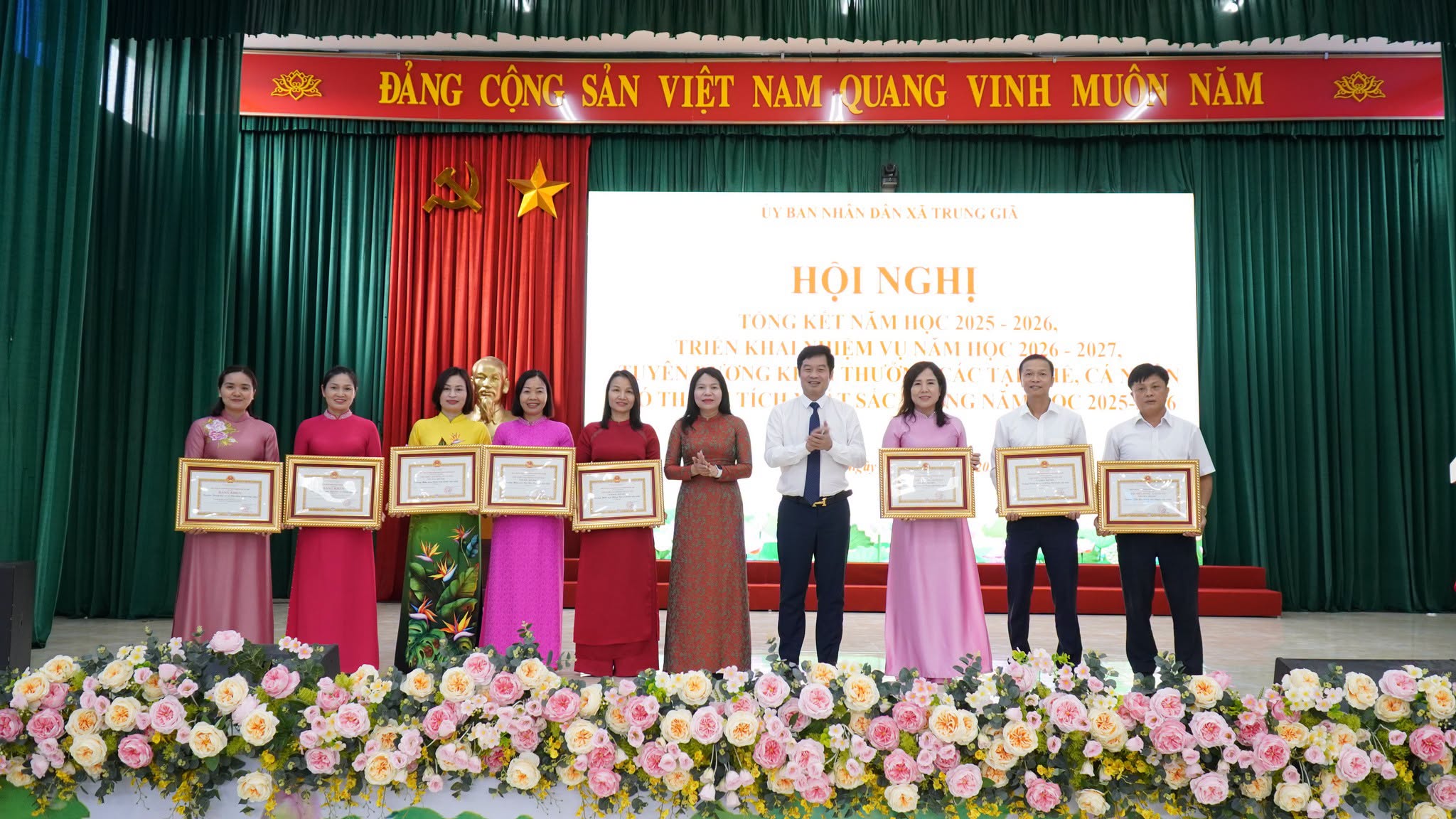Giáo dục xã Trung Giã sẵn sàng vận hành theo mô hình mới