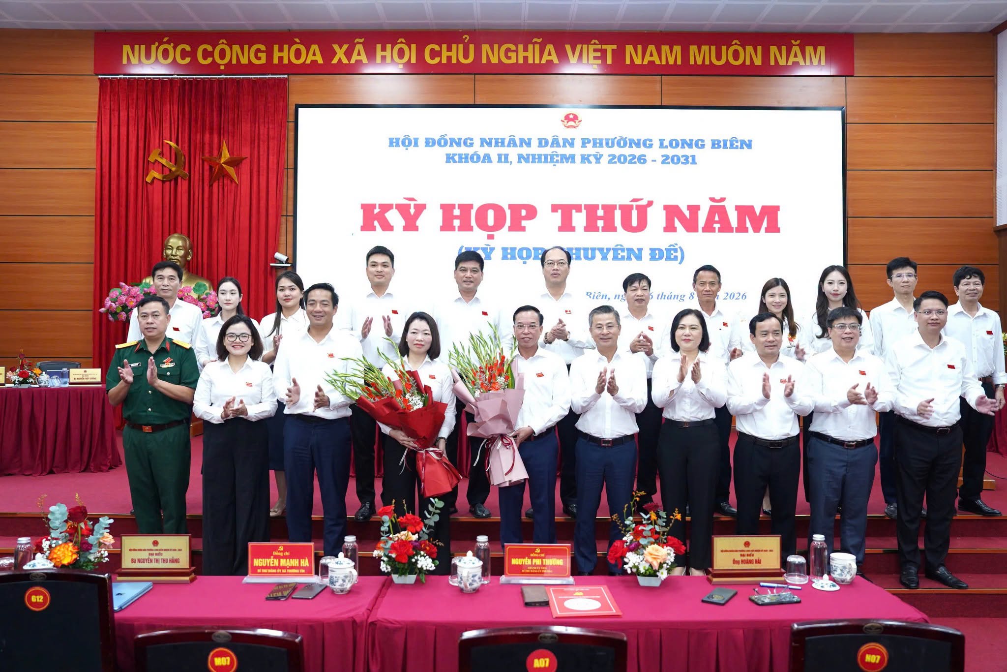 Phường Long Biên kiện toàn Chủ tịch HĐND phường, bảo đảm bộ máy lãnh đạo hoạt động liên tục