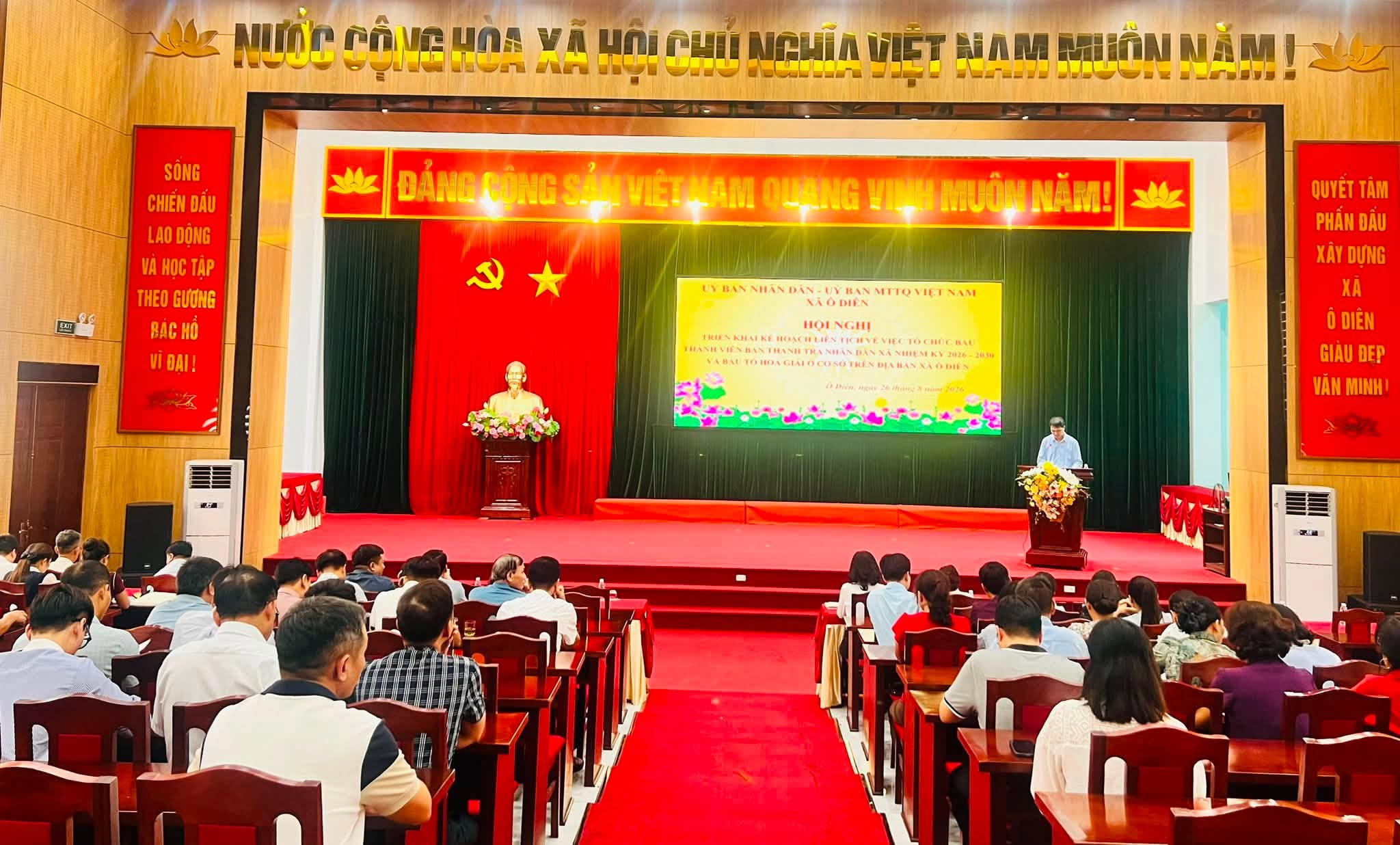  Xã Ô Diên chuẩn bị bầu Ban Thanh tra nhân dân và kiện toàn các Tổ hòa giải ở cơ sở