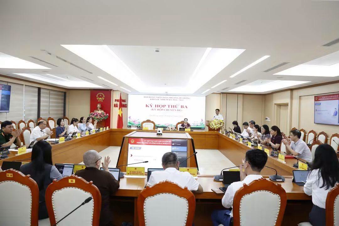 HĐND phường Hà Đông tổ chức kỳ họp thứ ba, quyết nghị các nội dung quan trọng về đầu tư công