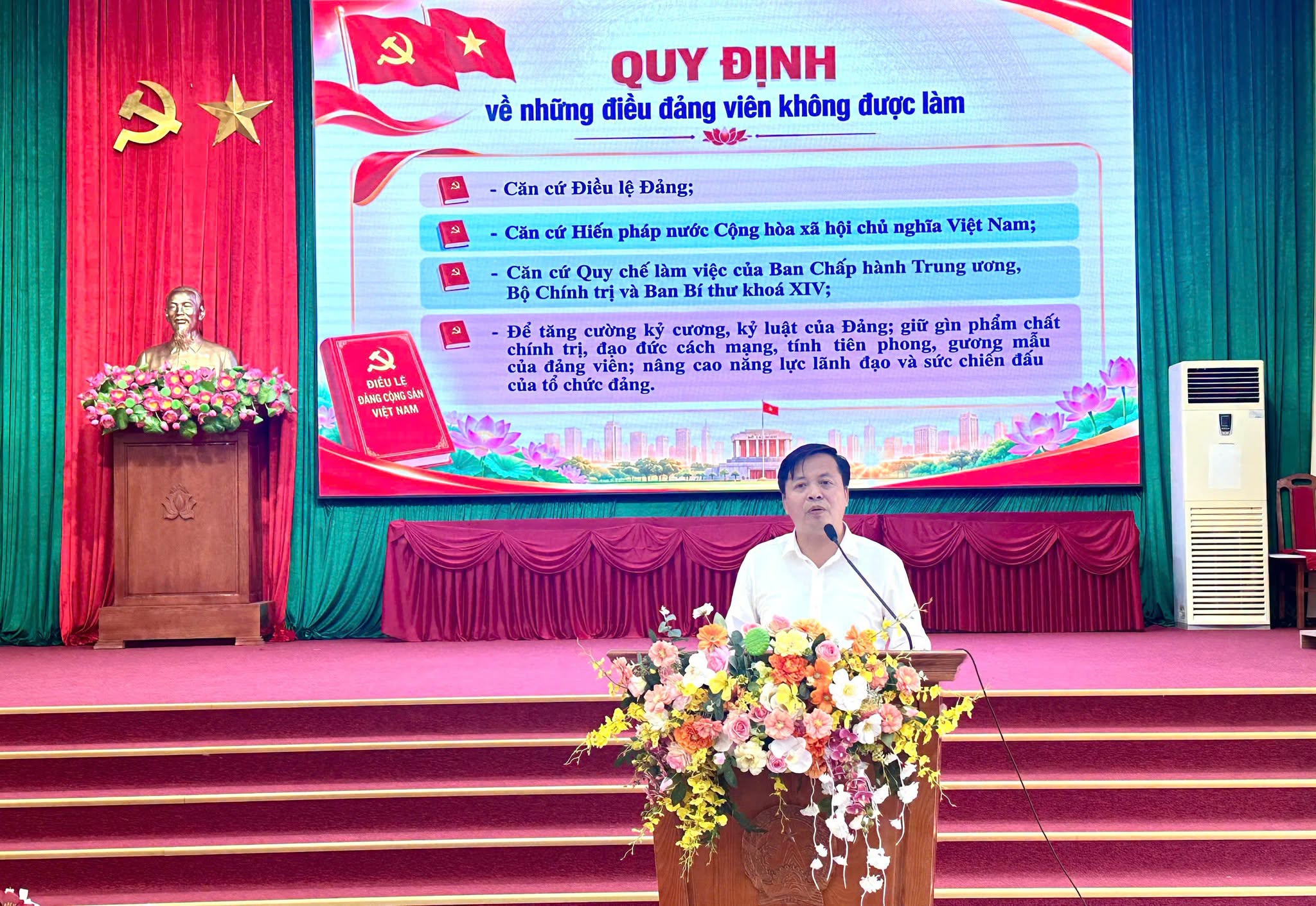 Xã Hồng Sơn kiện toàn công tác dân vận, nâng cao nghiệp vụ xây dựng Đảng ở cơ sở