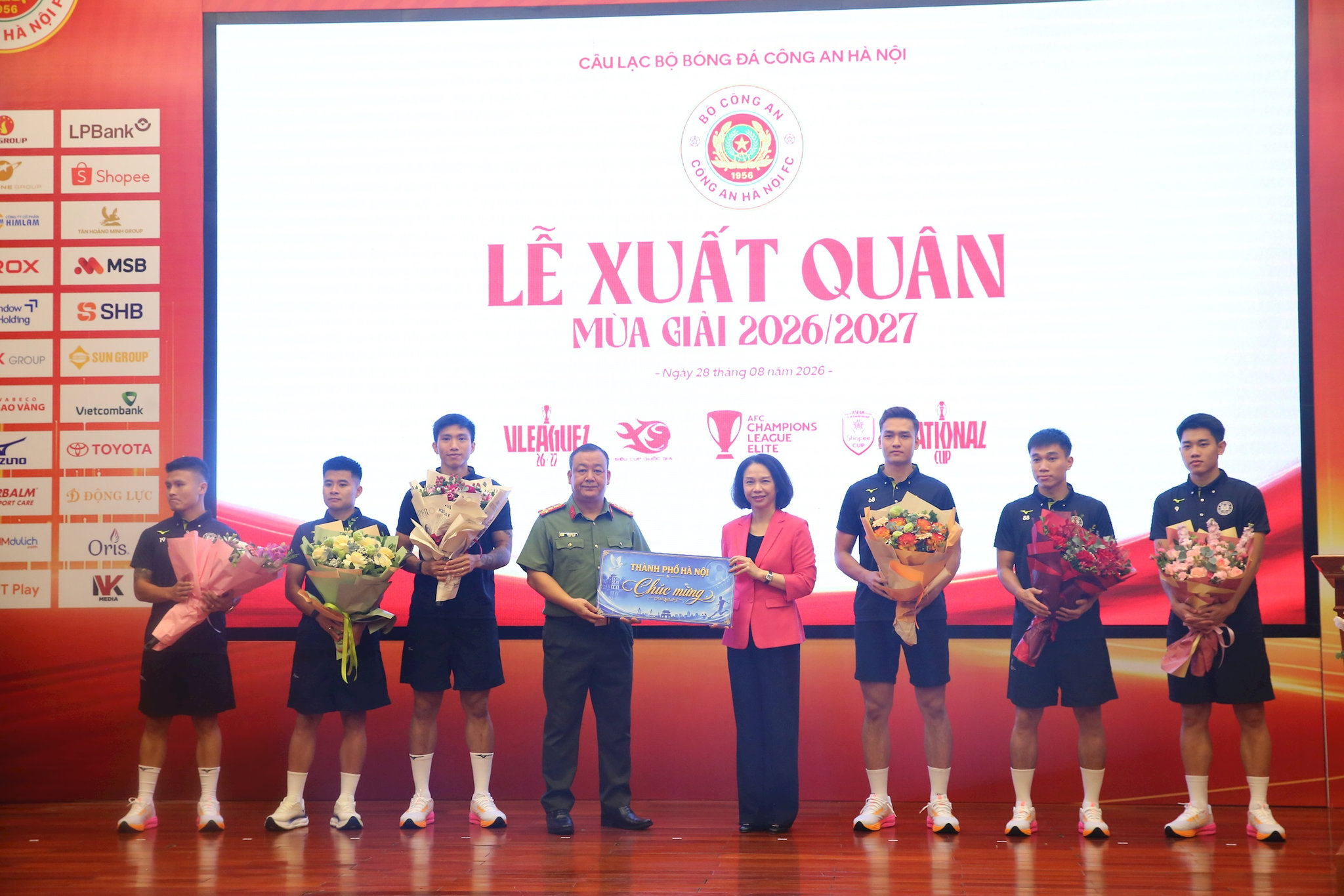 Câu lạc bộ bóng đá Công an Hà Nội xuất quân mùa giải 2026-2027
