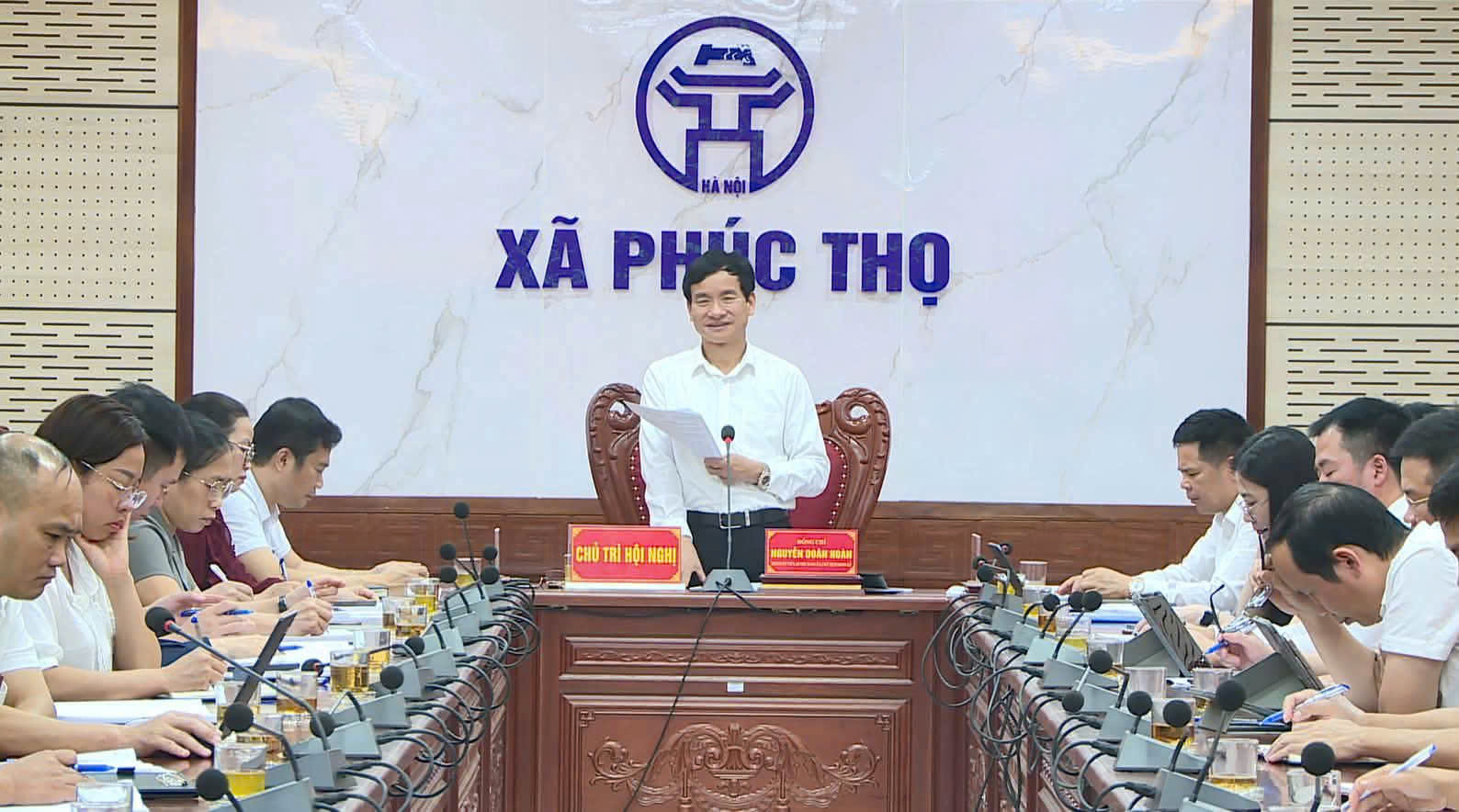 Xã Phúc Thọ nâng cao chất lượng hoạt động, vận hành theo tinh thần “6 rõ, 1 xuyên suốt”