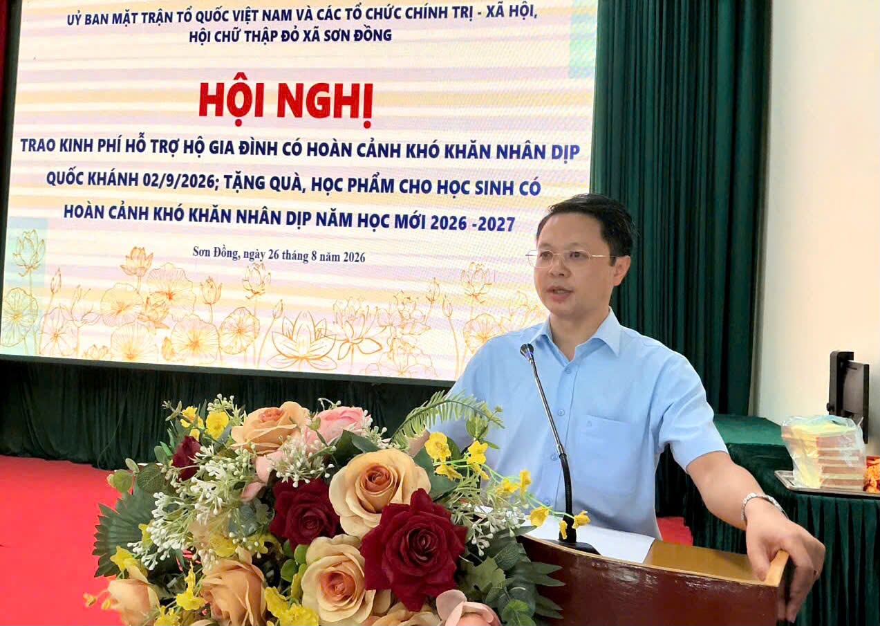 Xã Sơn Đồng lan tỏa nghĩa tình, tiếp sức những hoàn cảnh khó khăn vươn lên