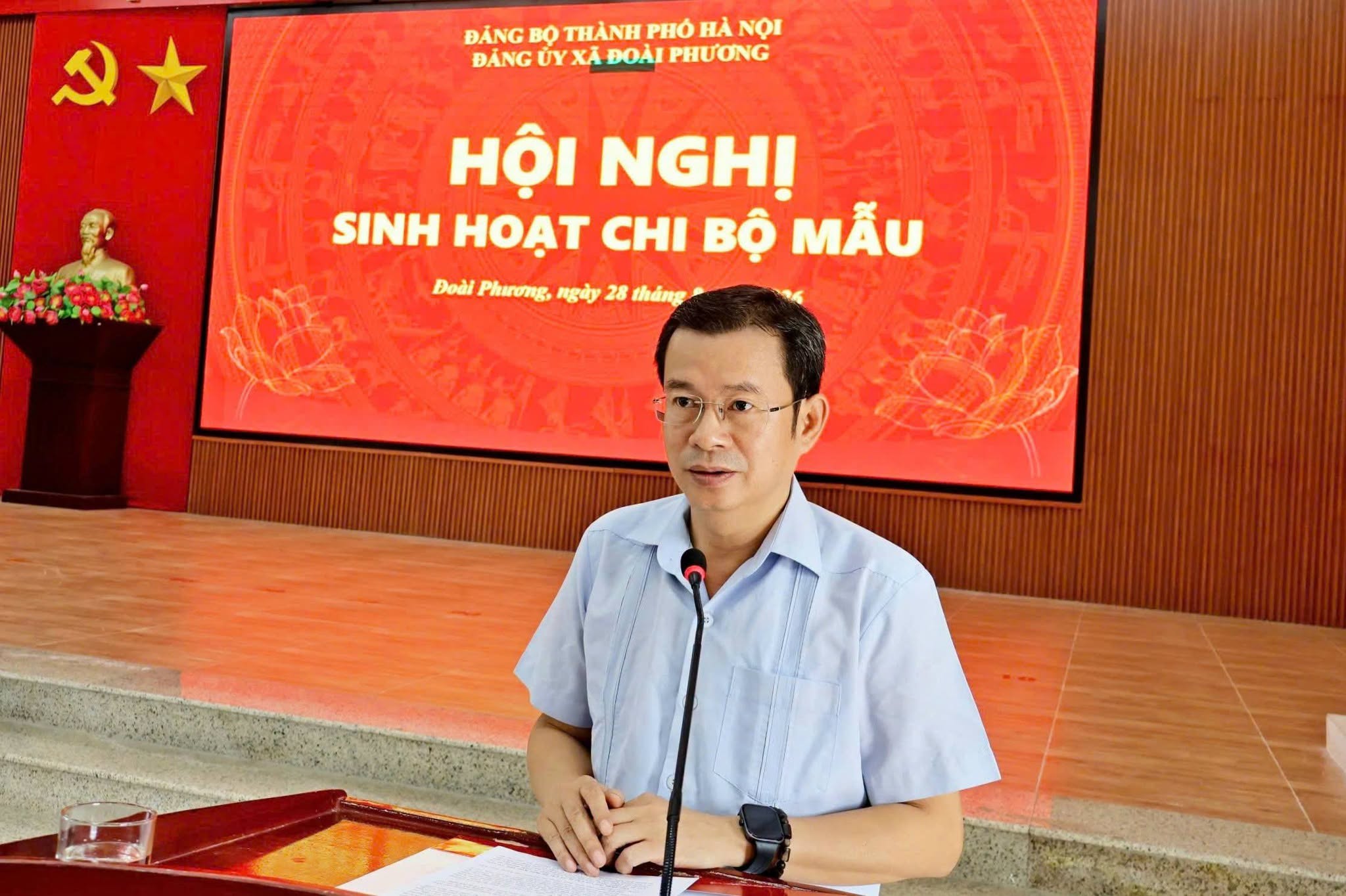 Xã Đoài Phương đổi mới sinh hoạt chi bộ, cụ thể hóa nhiệm vụ theo tinh thần “6 rõ”