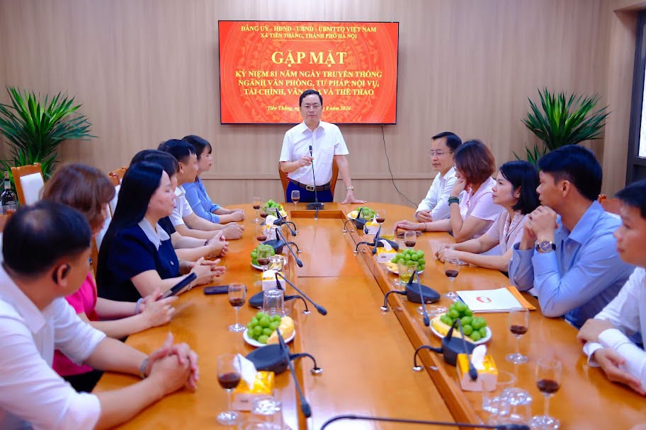 Xã Tiến Thắng phát huy truyền thống, nâng chất lượng tham mưu và phục vụ nhân dân