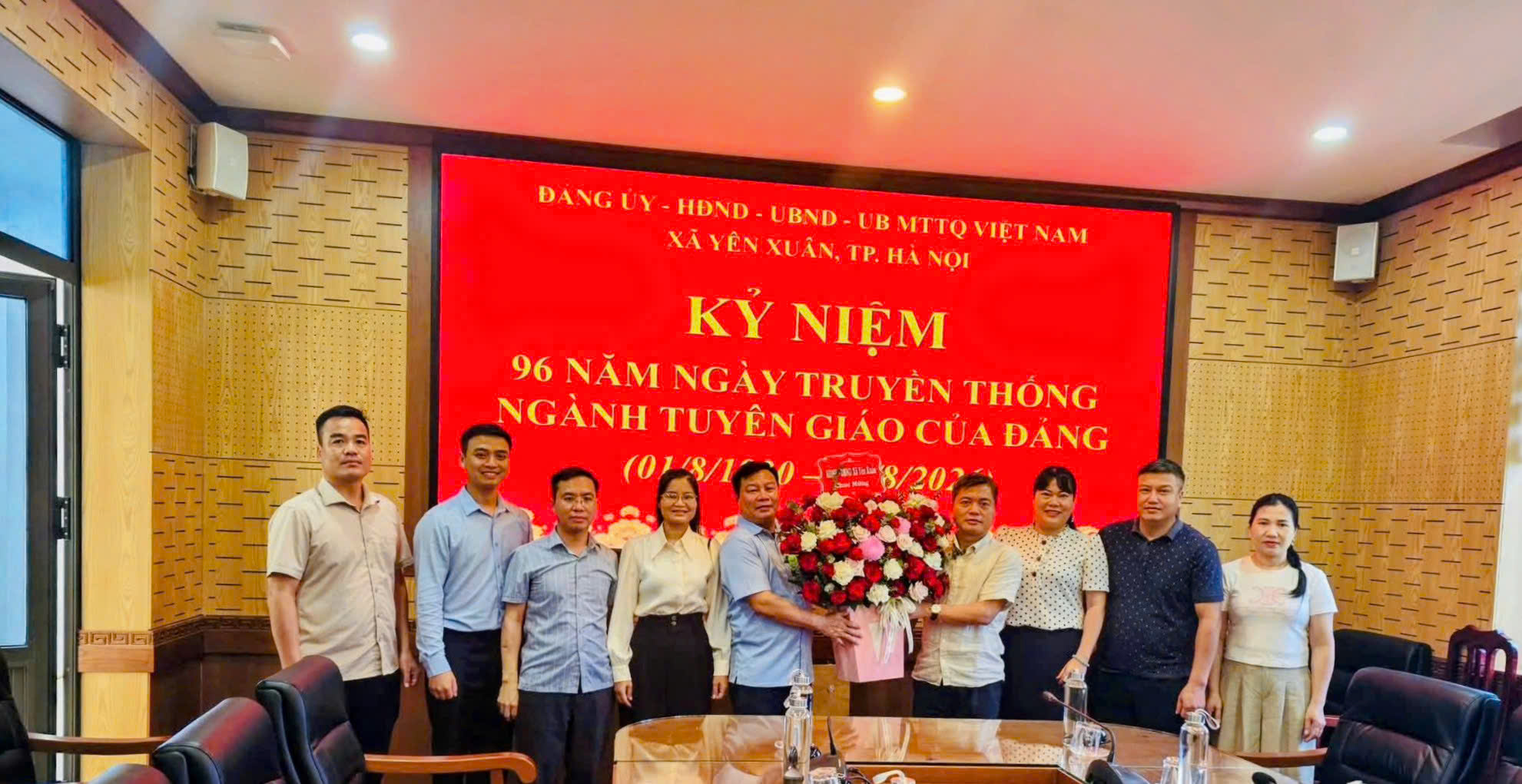 Xã Yên Xuân tri ân đội ngũ làm công tác tuyên giáo, tiếp nối truyền thống 96 năm vẻ vang của ngành