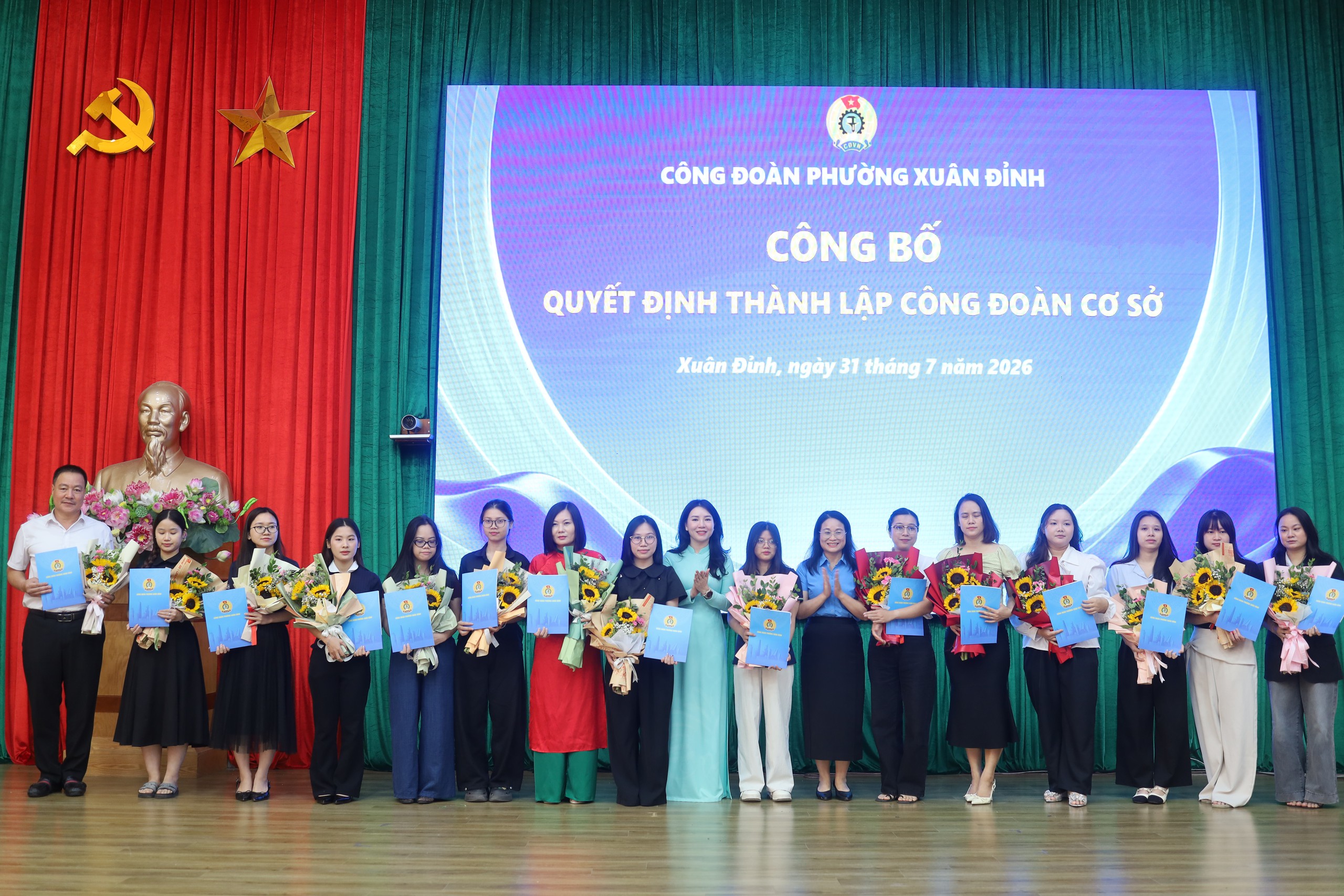 Phường Xuân Đỉnh lan tỏa tinh thần đổi mới công đoàn từ đối thoại, sáng kiến đến mở rộng tổ chức cơ sở