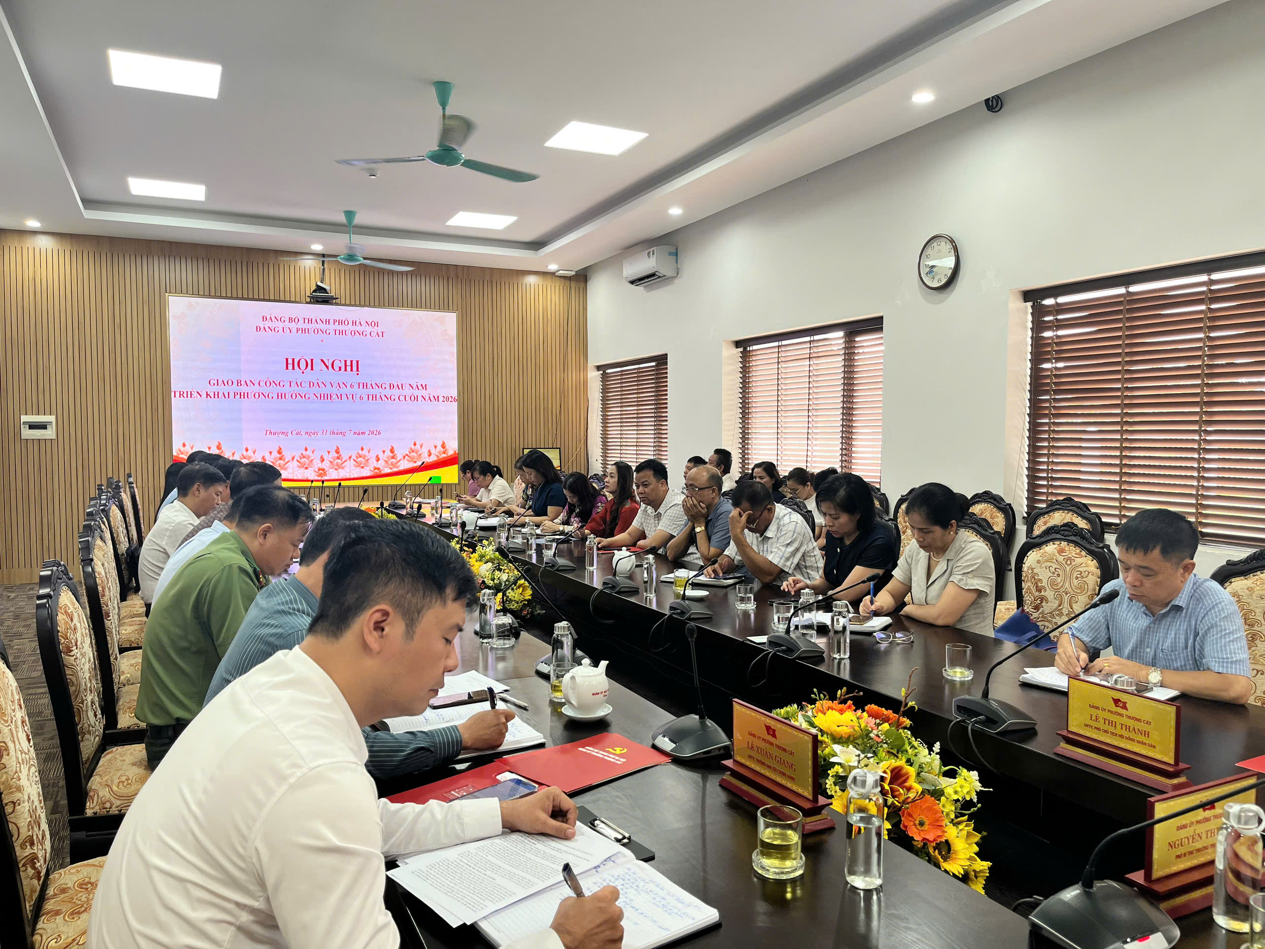Phường Thượng Cát phát huy sức mạnh dân vận, tạo đồng thuận thực hiện các dự án trọng điểm