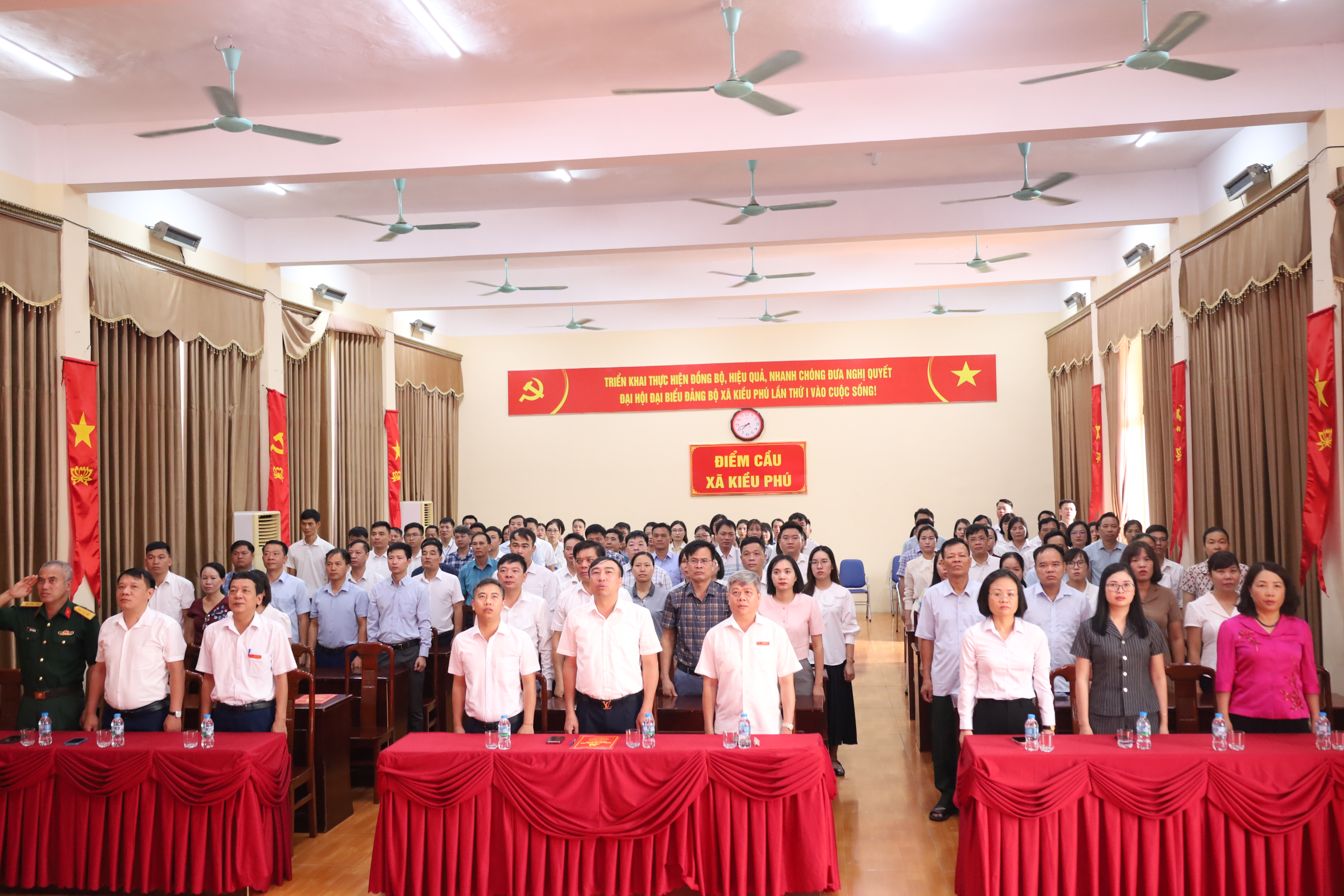 Xã Kiều Phú: Phát huy kỷ luật, kỷ cương hành chính và tạo khí thế thi đua trong toàn hệ thống chính trị, quyết tâm hoàn thành các mục tiêu, nhiệm vụ