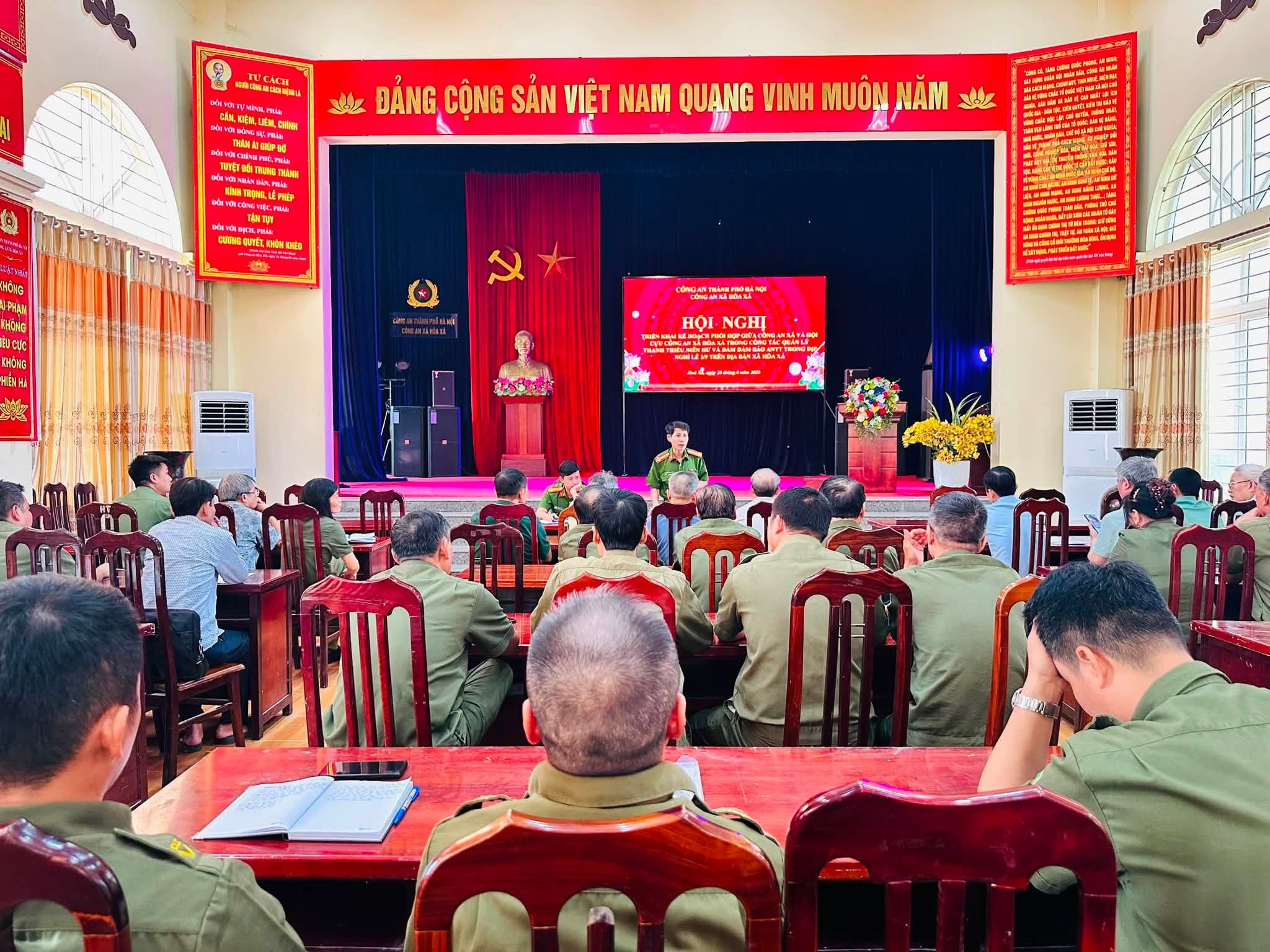 Xã Hòa Xá phát huy sức mạnh từ cơ sở, giữ bình yên địa bàn và nâng chất lượng phục vụ nhân dân