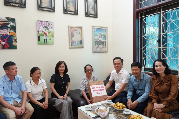 Phường Chương Mỹ trao gửi nghĩa tình, tri ân những cống hiến vì độc lập, tự do của Tổ quốc