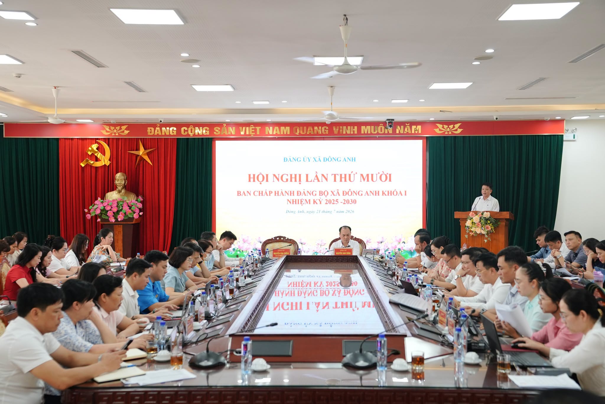 Đảng bộ xã Đông Anh: Thống nhất chủ trương sắp xếp, tinh gọn mạng lưới trường học công lập