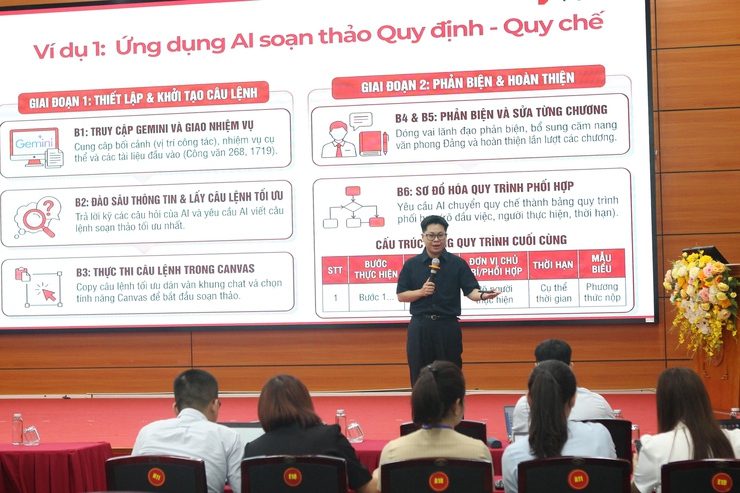 Phường Long Biên đưa trí tuệ nhân tạo vào công vụ, tạo đột phá trong quản trị và chuyển đổi số