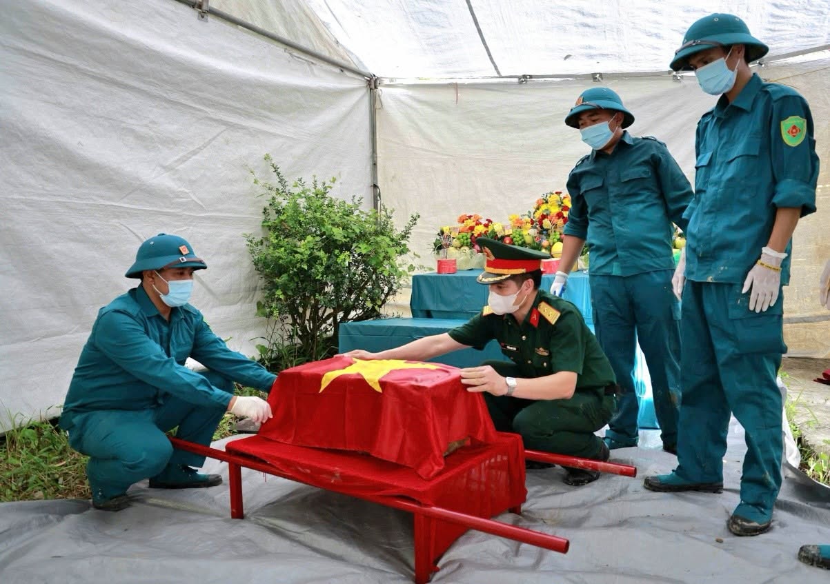 Xã Đa Phúc triển khai lấy mẫu ADN xác định danh tính liệt sĩ chưa rõ thông tin, lan tỏa nghĩa cử tri ân sâu sắc
