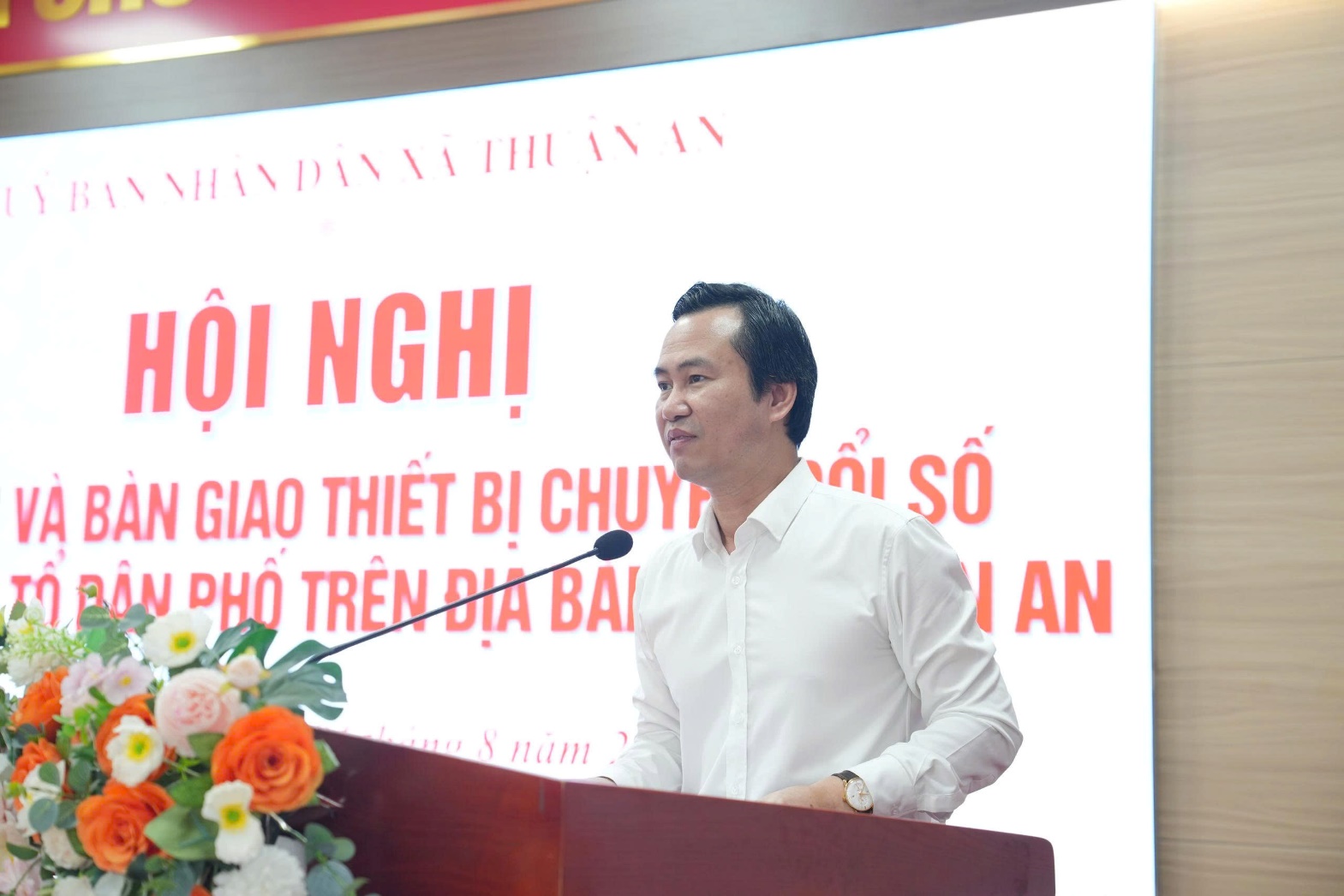Xã Thuận An huy động hơn 1,1 tỷ đồng xã hội hóa, tăng tốc chuyển đổi số từ thôn, tổ dân phố