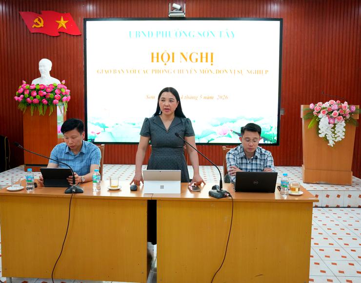 Phường Sơn Tây quyết liệt tháo gỡ điểm nghẽn, tăng tốc thực hiện các nhiệm vụ phát triển kinh tế - xã hội năm 2026